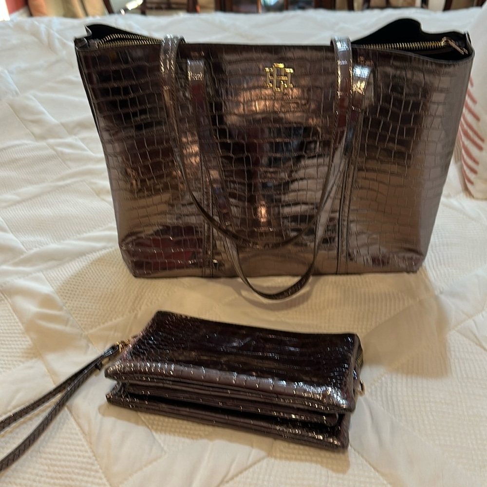 Caroline Hill tote and crossbody